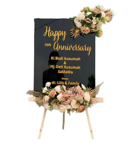 Papan Bunga Akrilik Wonocolo